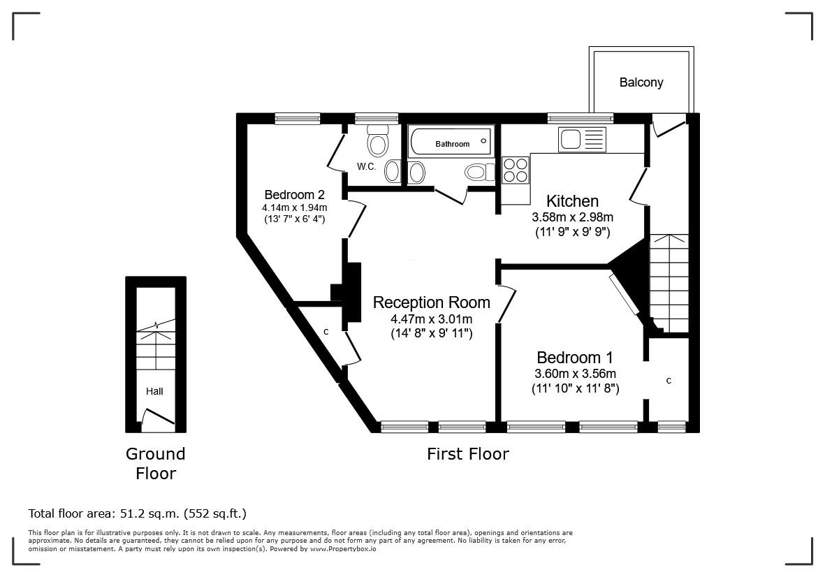 75, Mafeking Avenue, Brentford floorplan