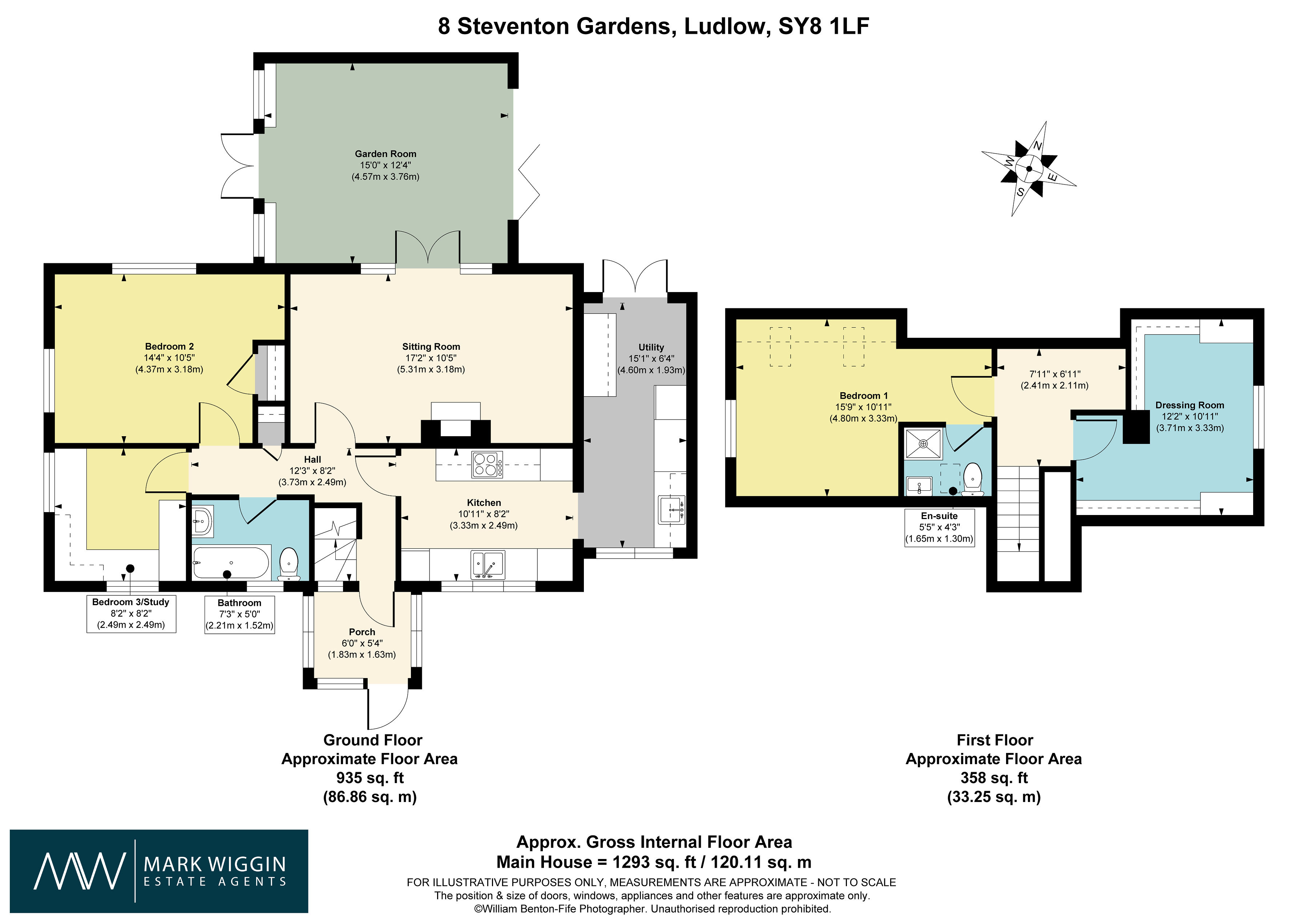 8, Steventon Gardens, Shropshire floorplan
