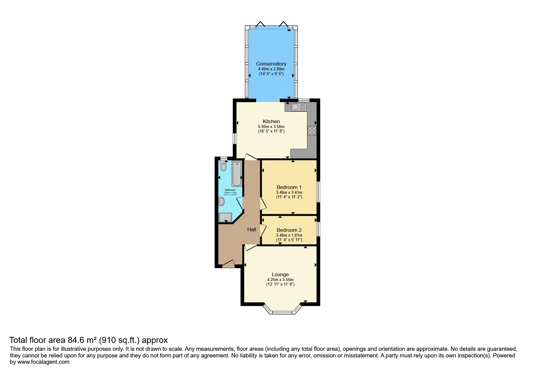 217, Westbourne Grove, Westcliff-on-sea floorplan