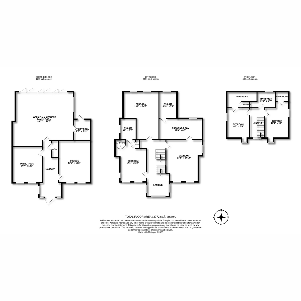 9, Wood Lane, Hockley floorplan
