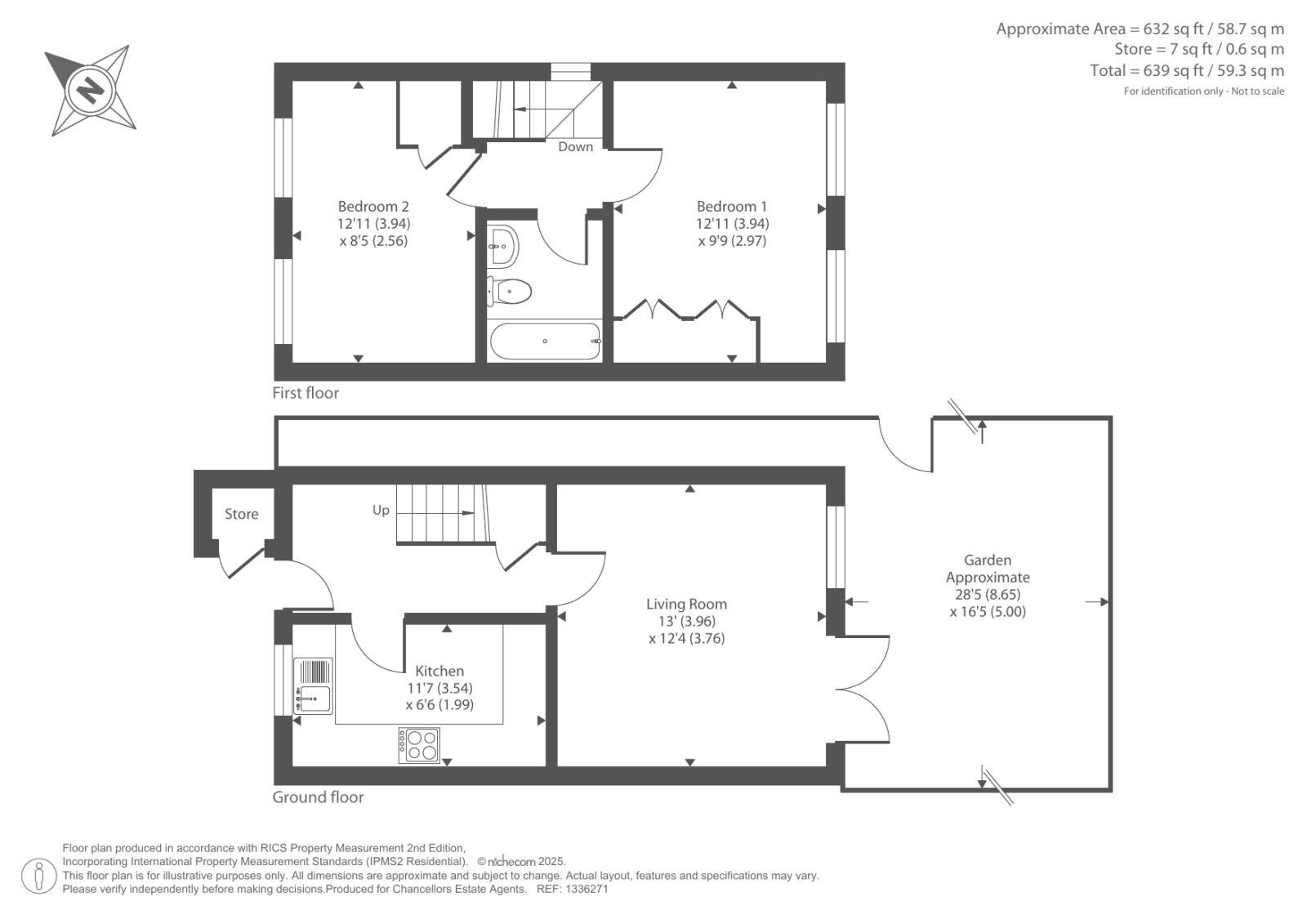 130 KINGFISHER WAY, Langford Village, Bicester, Bicester floorplan