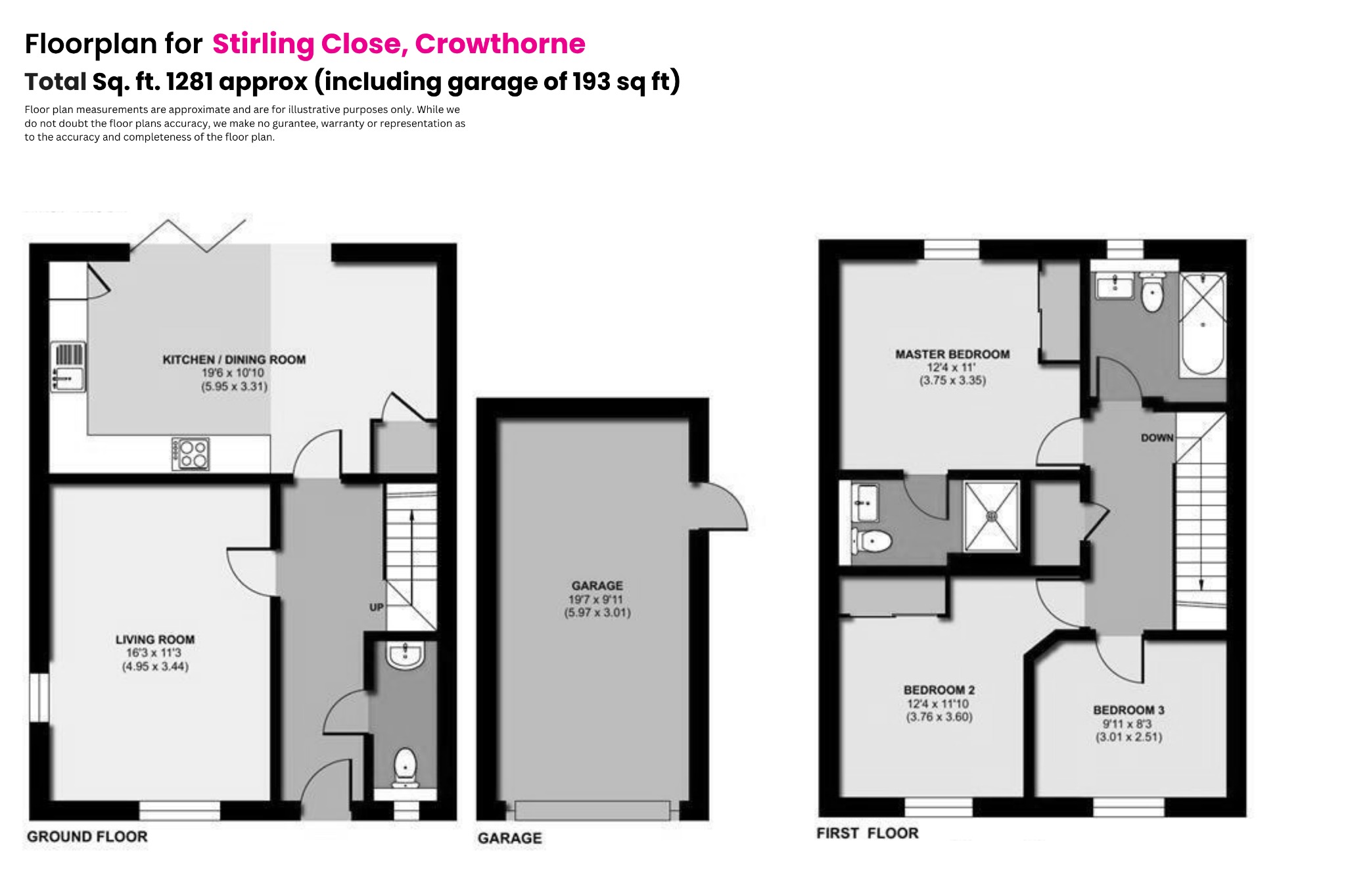 59, Stirling Close, Crowthorne floorplan