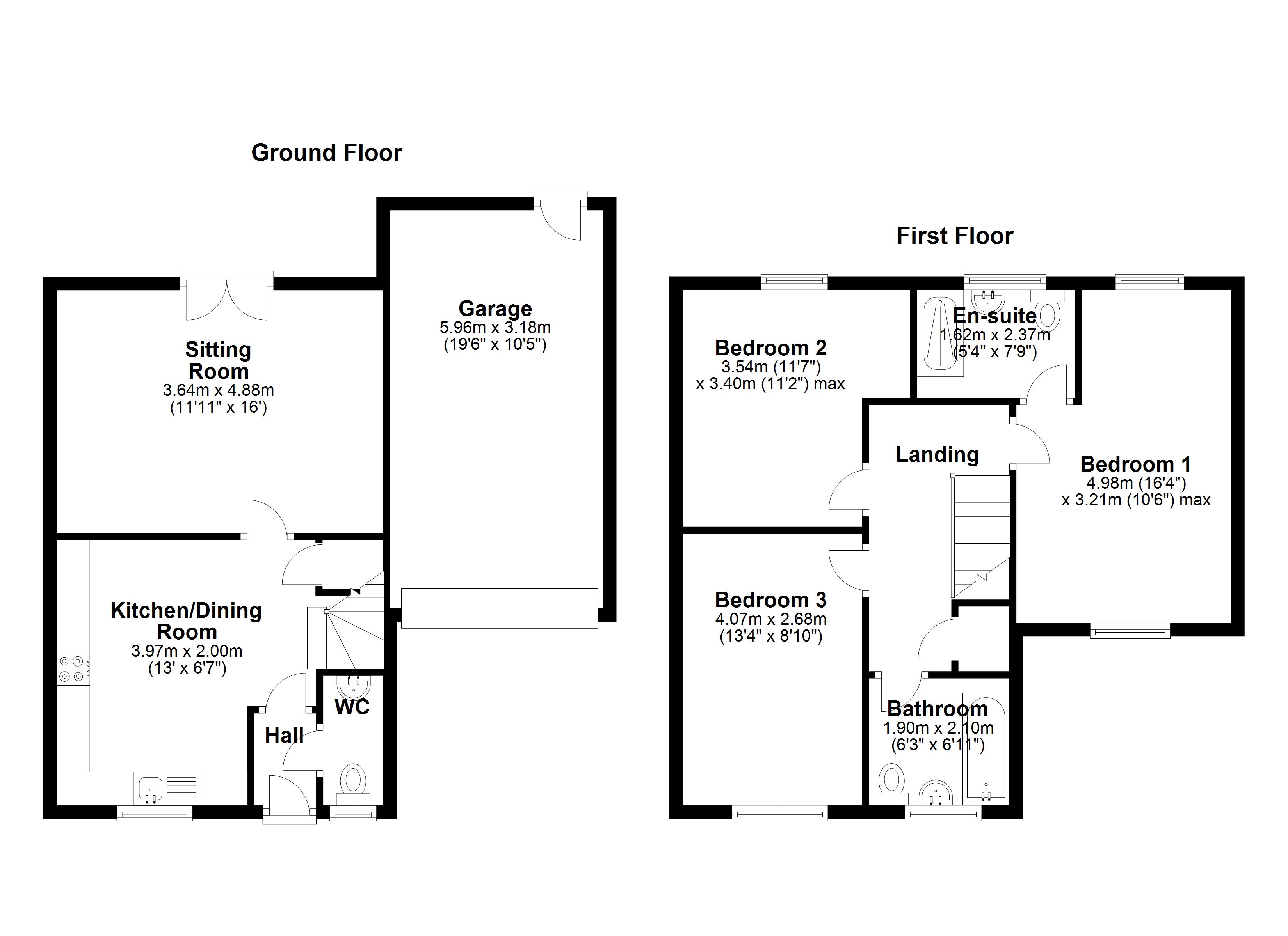 15, Osprey Avenue, Newcastle upon Tyne floorplan