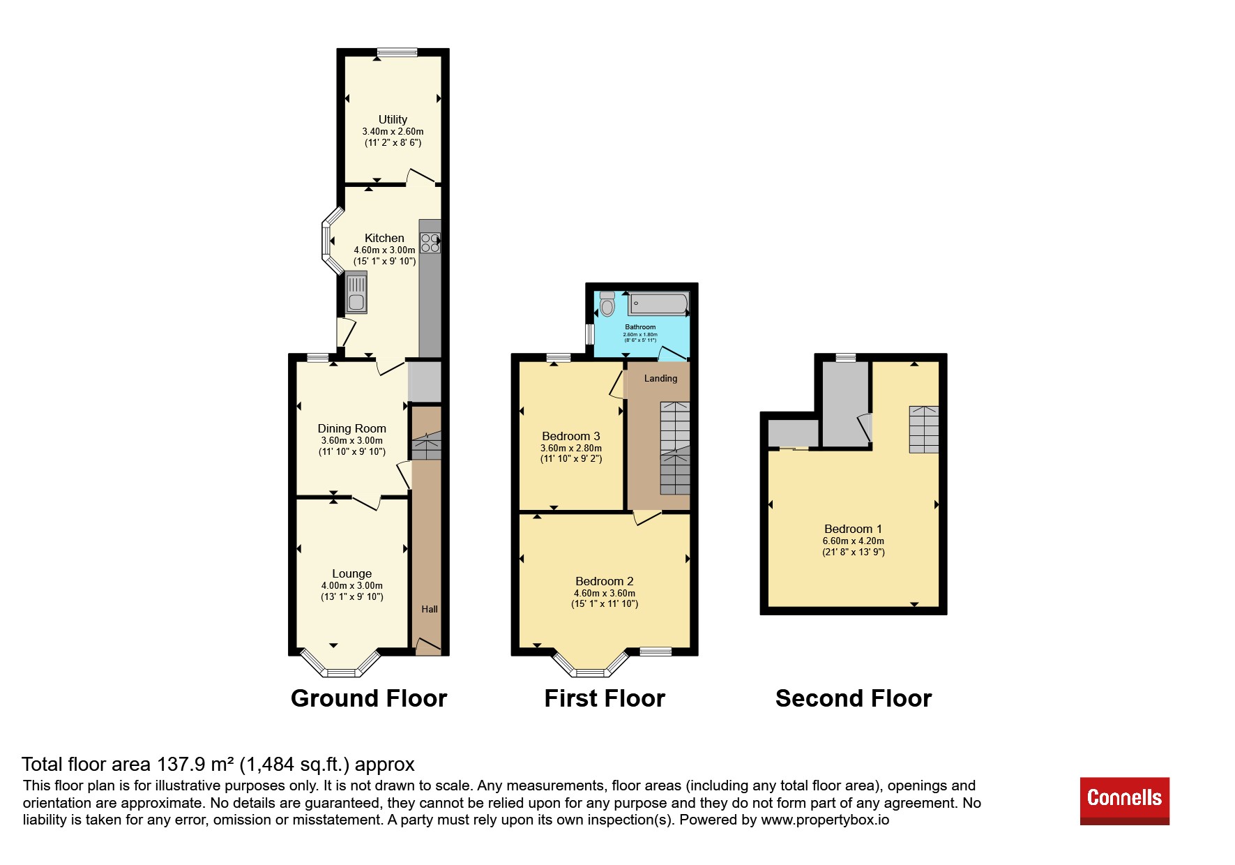 34, Lyndhurst Road, Luton floorplan