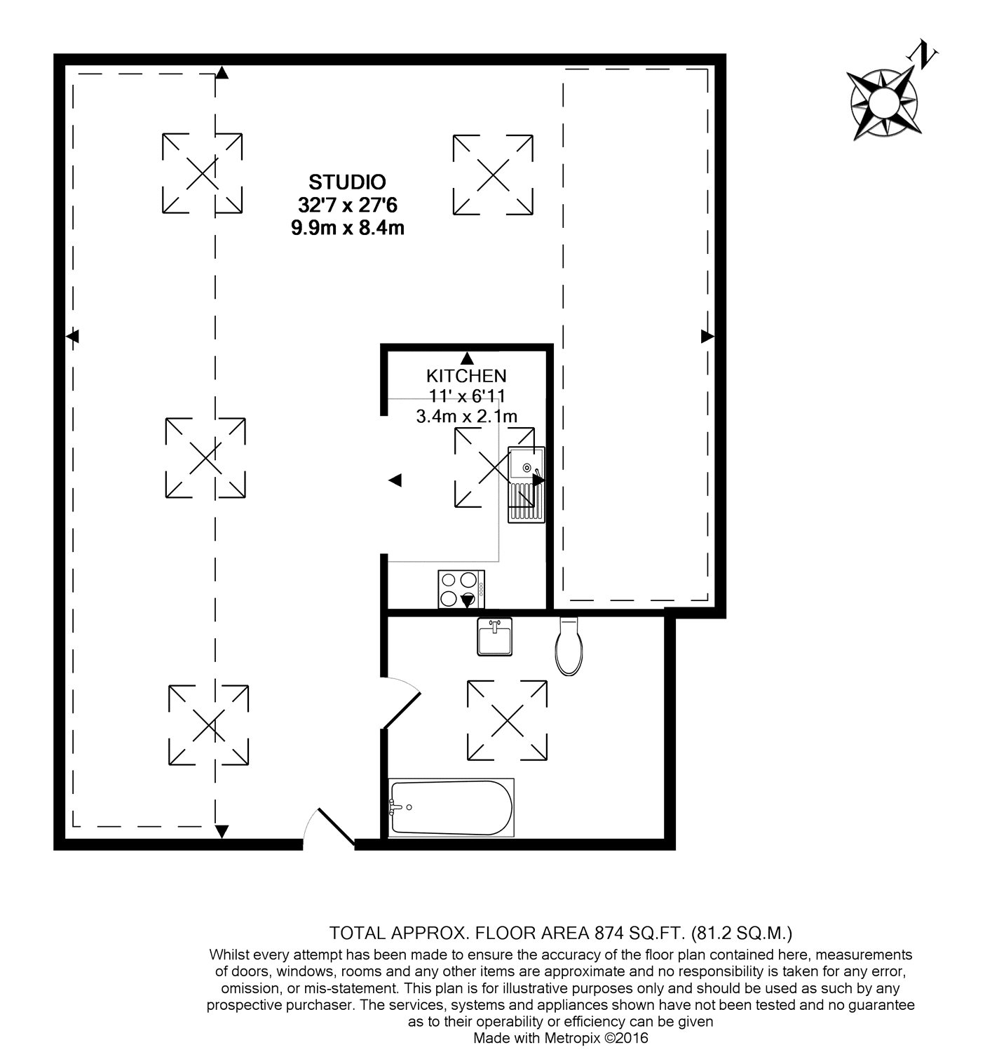 0 Bedrooms Studio to rent in Great Sutton Street, London EC1V