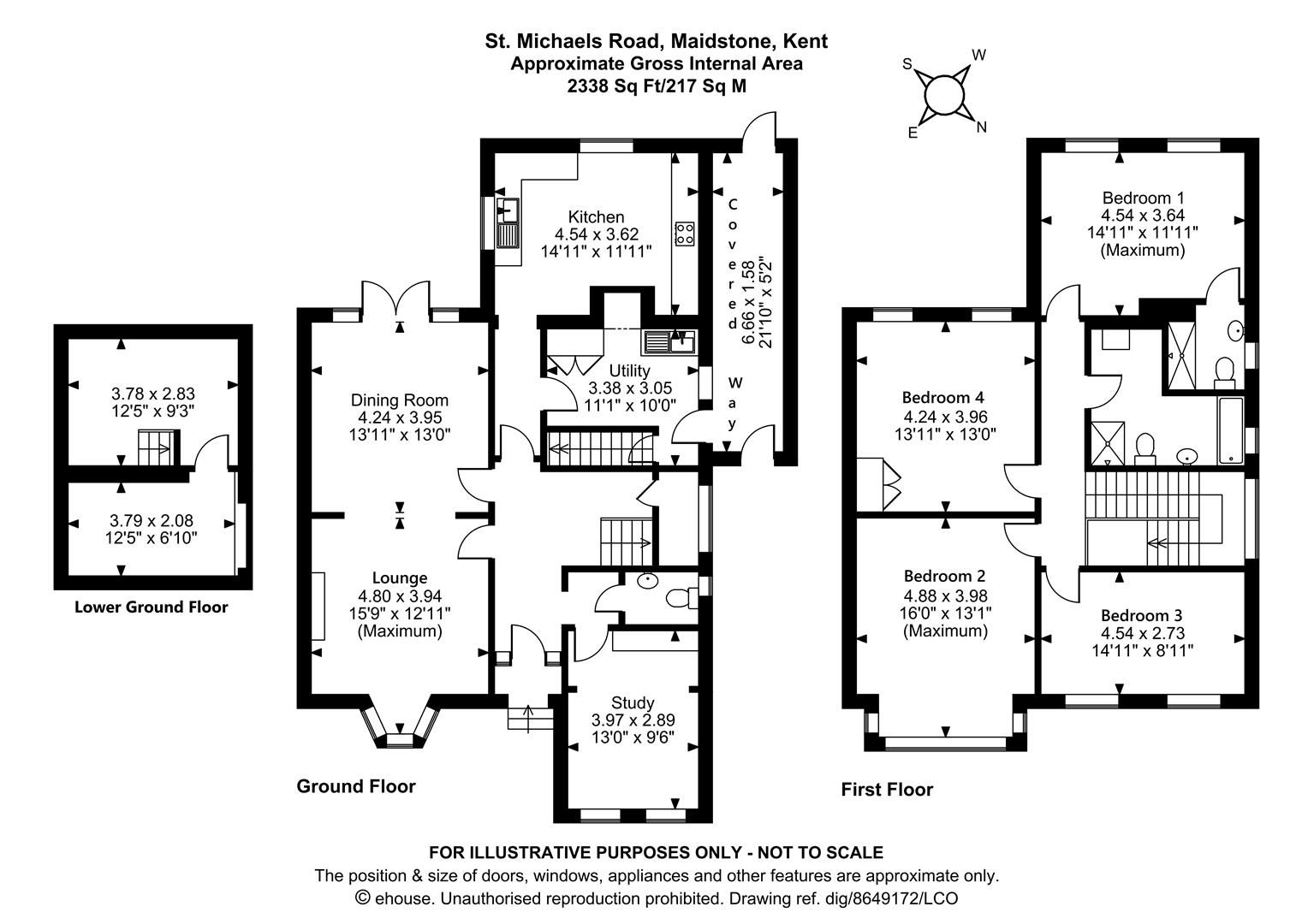 10, St. Michaels Road, Maidstone floorplan
