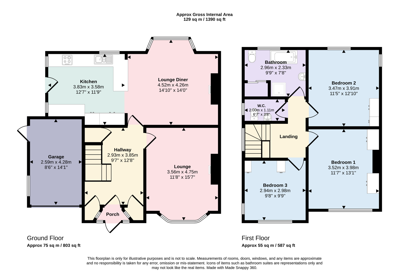 41, Loop Road South, Whitehaven floorplan