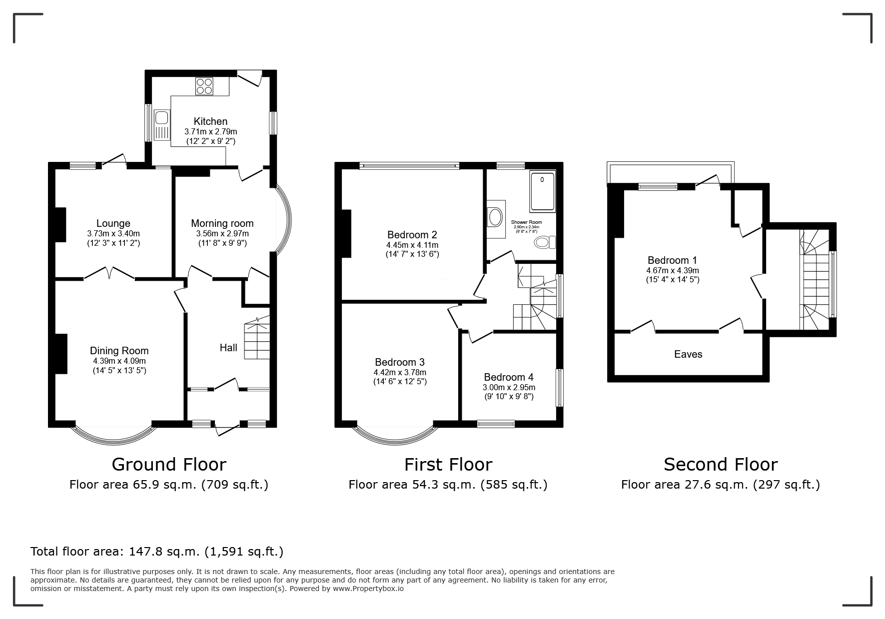 312, Northenden Road, Greater Manchester floorplan