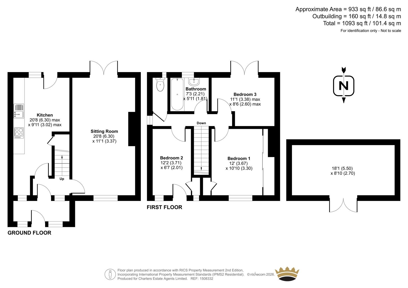 119, Byron Road, Hampshire floorplan