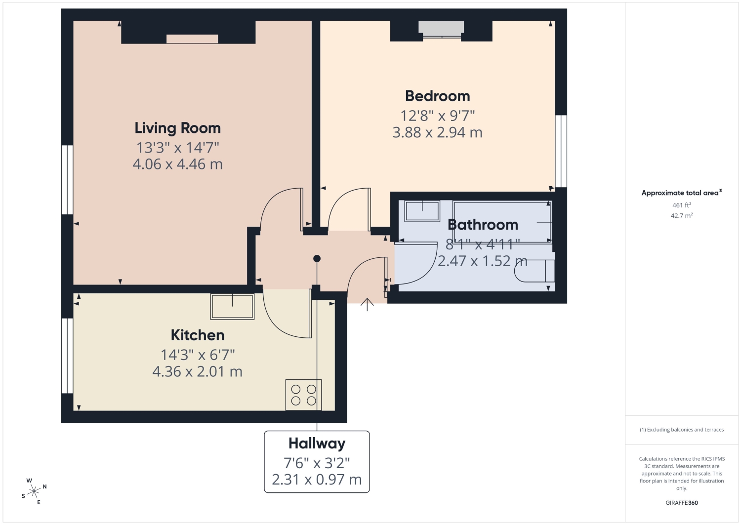 70 Eldon Road, Cheltenham floorplan