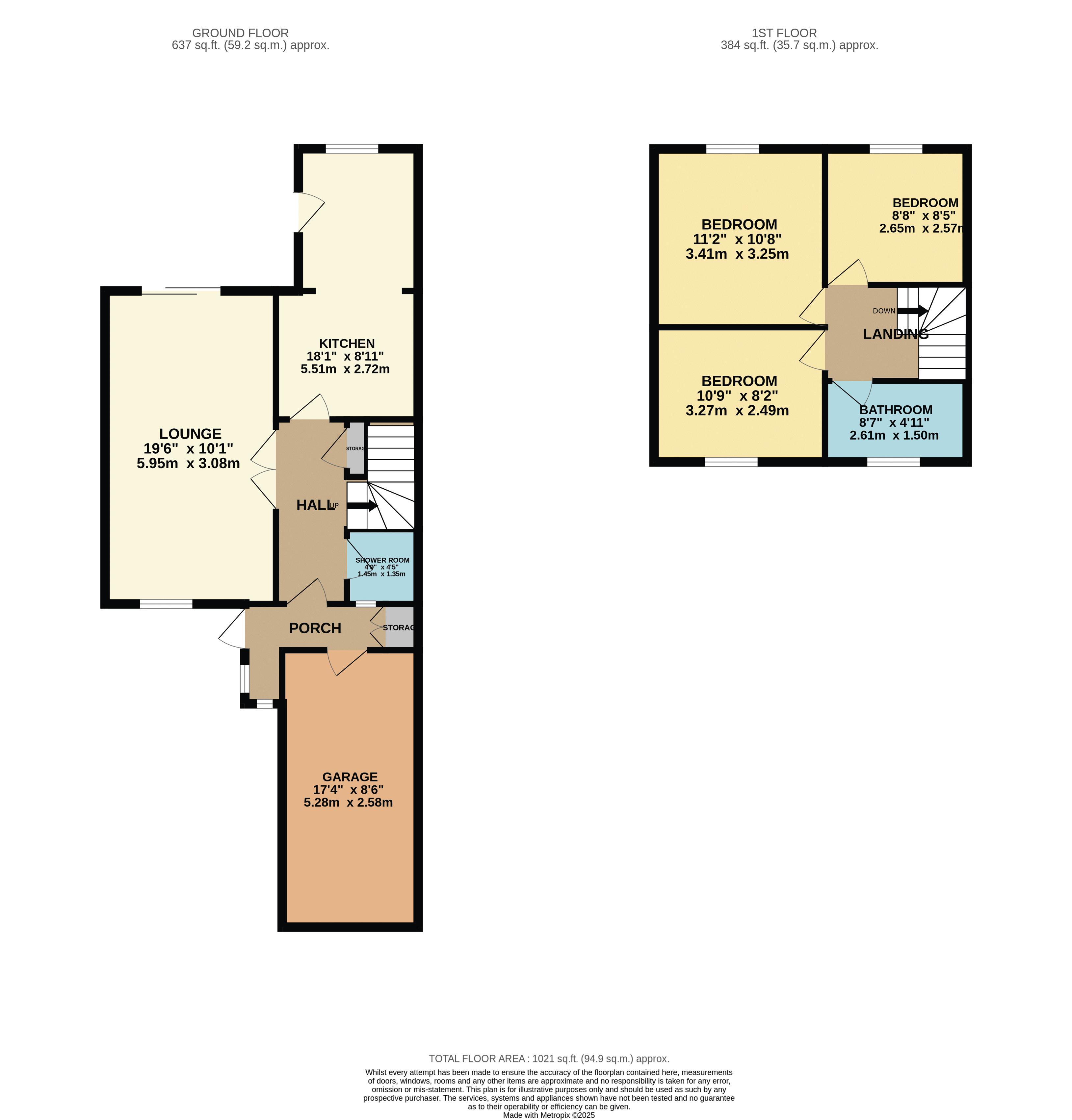 131, Lammasmead, Broxbourne floorplan
