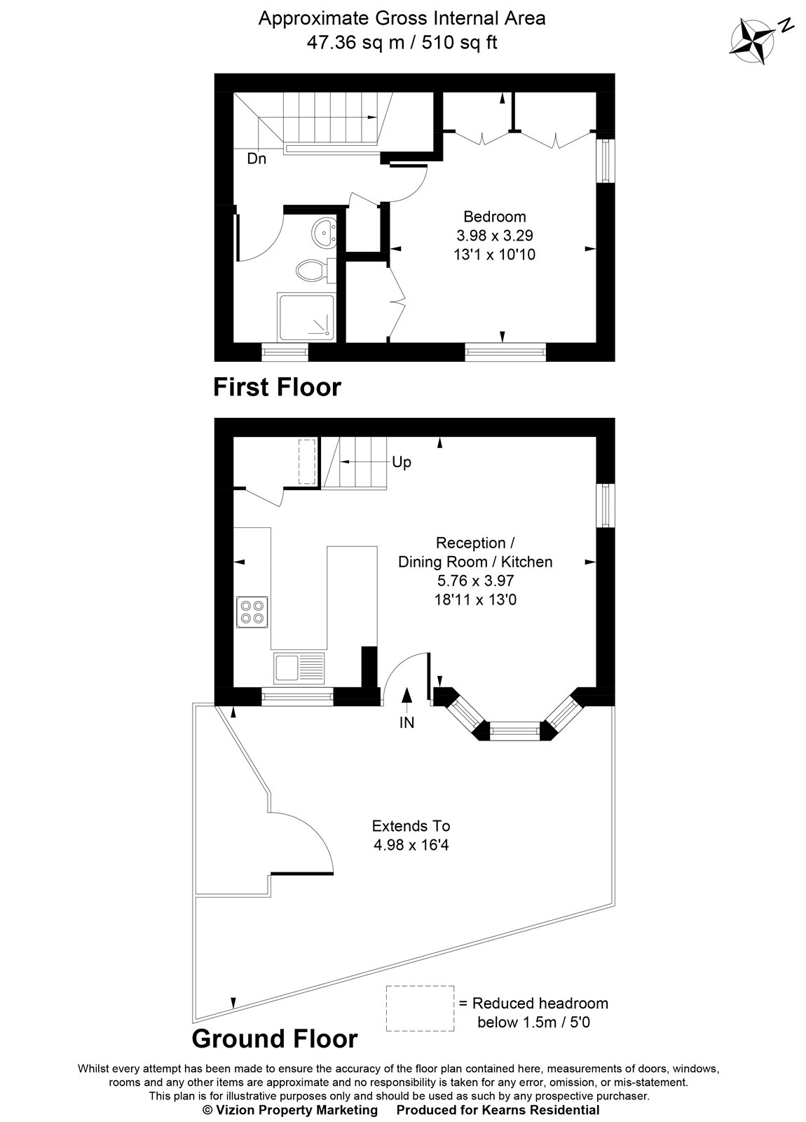 120, Dovedale Close, Uxbridge floorplan