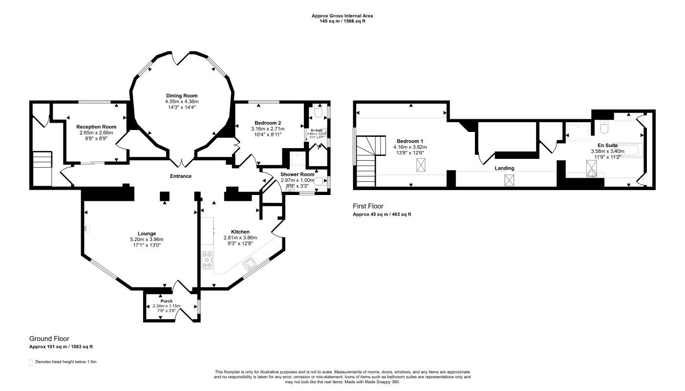 The Old Buttery, 7, Grace Avenue, Shenley floorplan