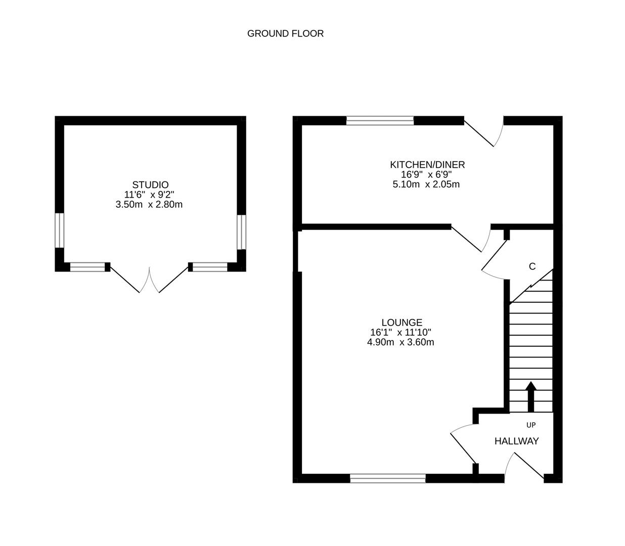 23, Manse Road, Dollar floorplan
