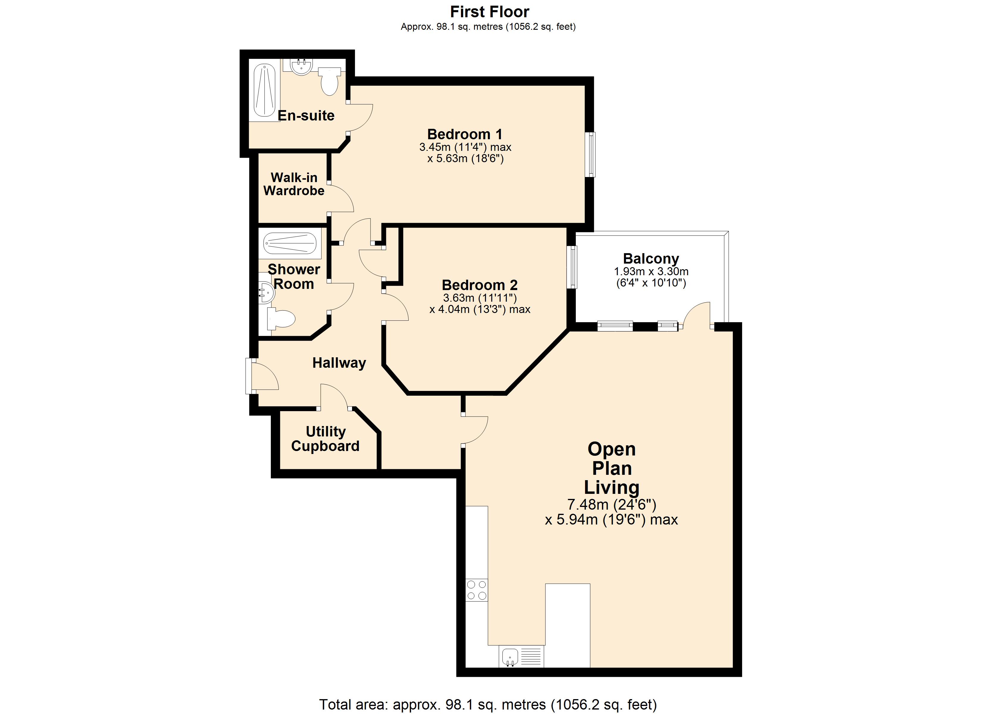 19, Applegate House, Wiltshire floorplan