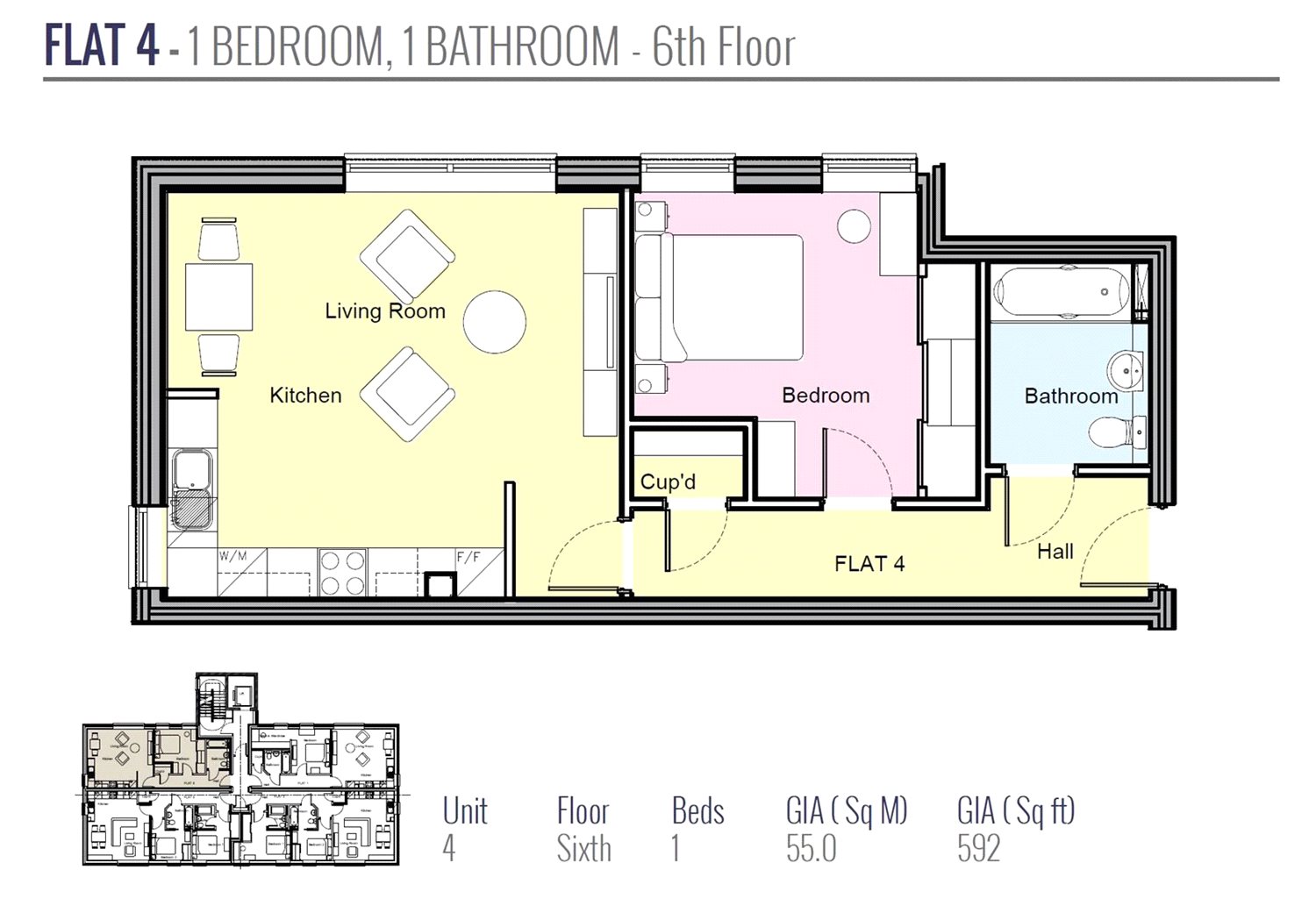 1 Bedrooms Flat for sale in Chiswick High Road, London W4