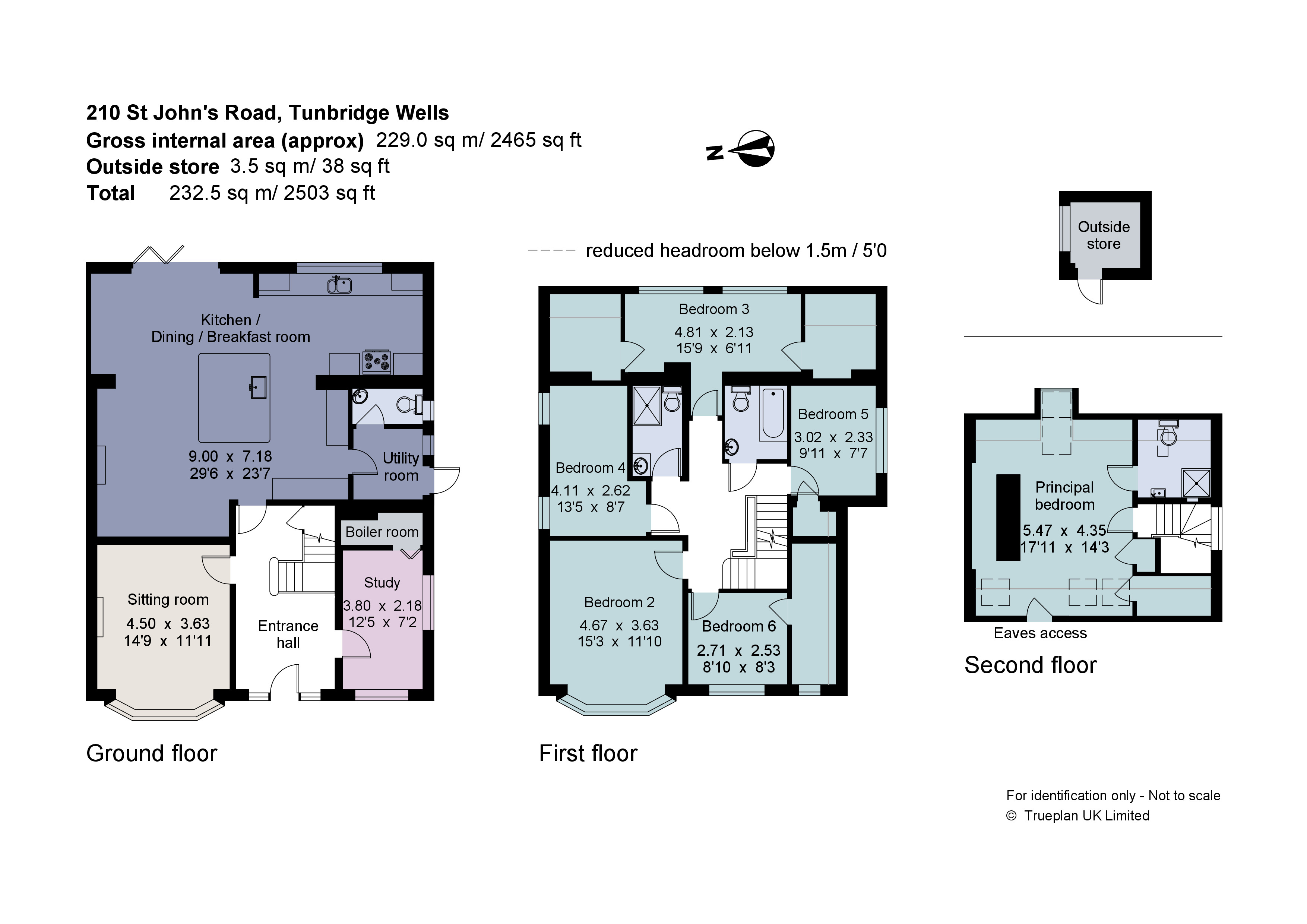 210, St. Johns Road, Kent floorplan