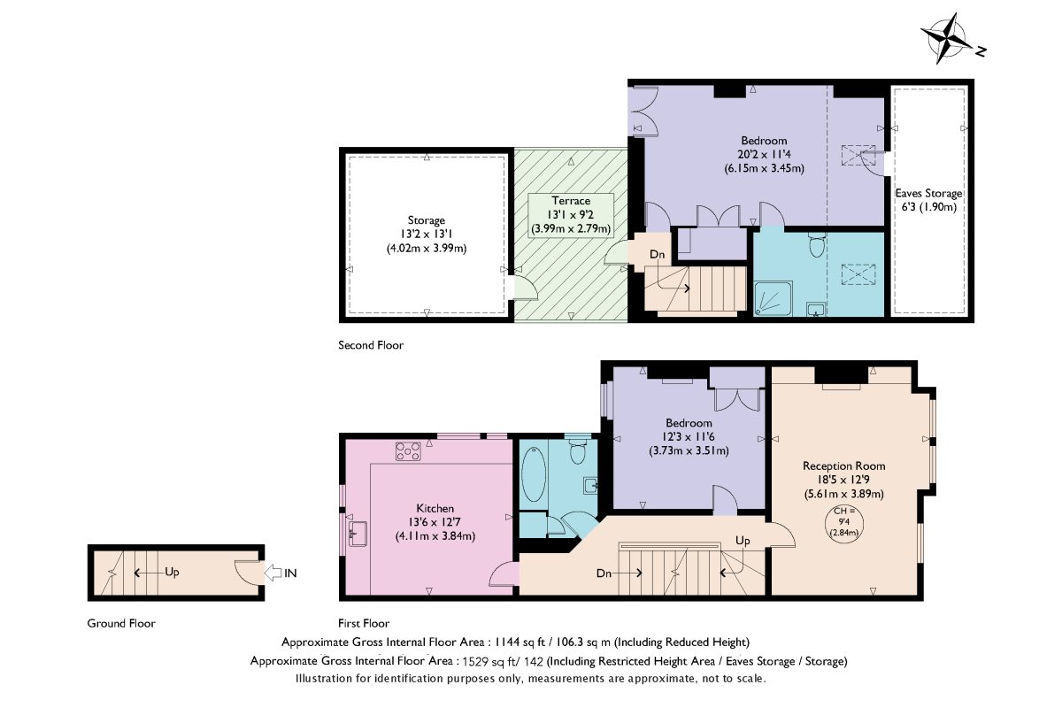 2 Bedrooms Maisonette to rent in Lambrook Terrace, London SW6