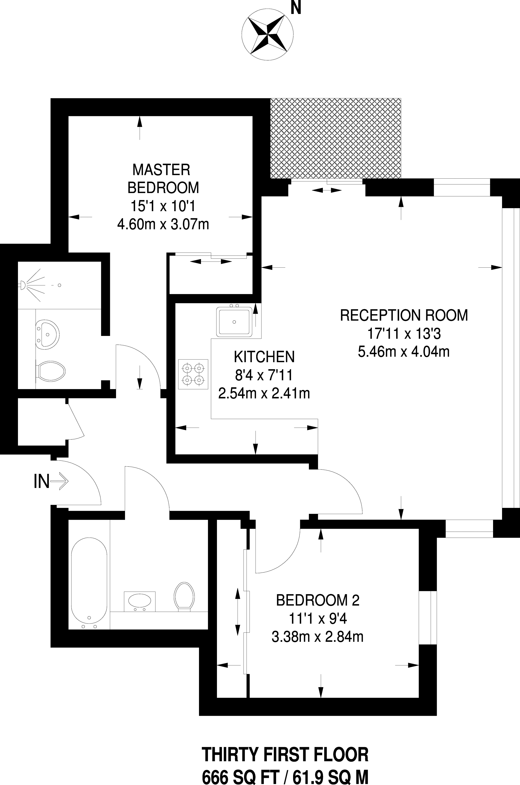 2 Bedrooms Flat to rent in Pan Peninsula Square, Canary Wharf E14