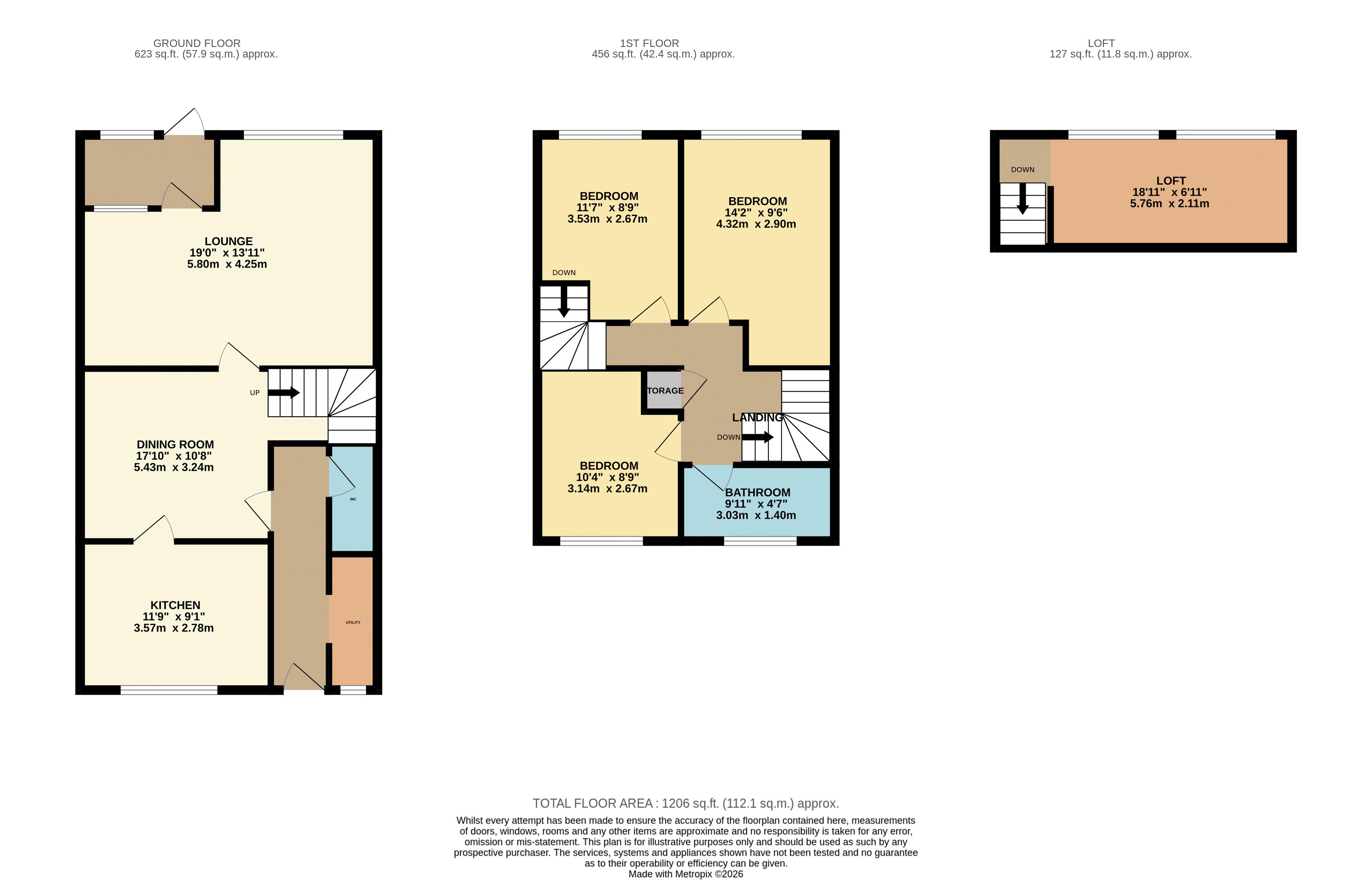 Molesworth, Hoddesdon floorplan
