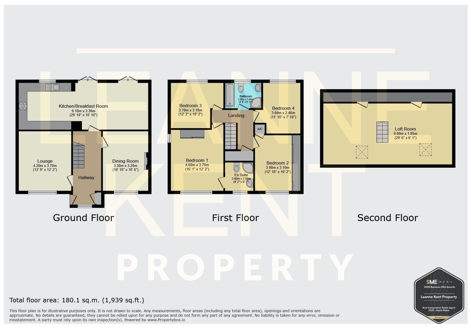 28 Caernarvon Court, Caerphilly floorplan