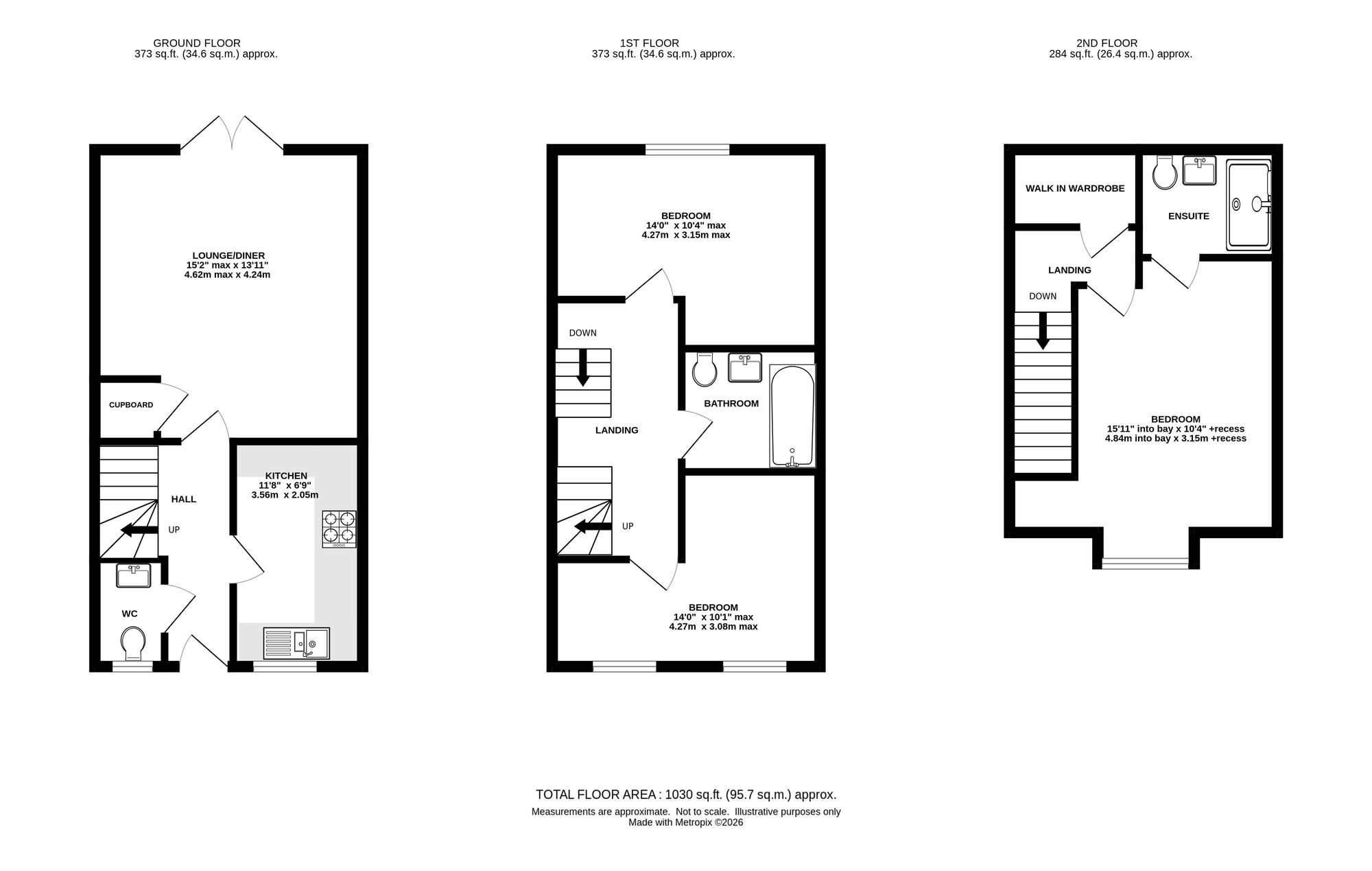 13 Holly Close, Crewe floorplan