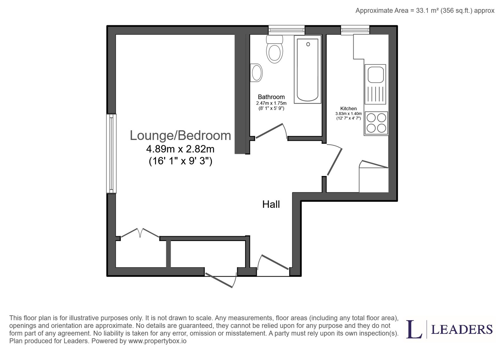 90, Barn Mead, Harlow floorplan