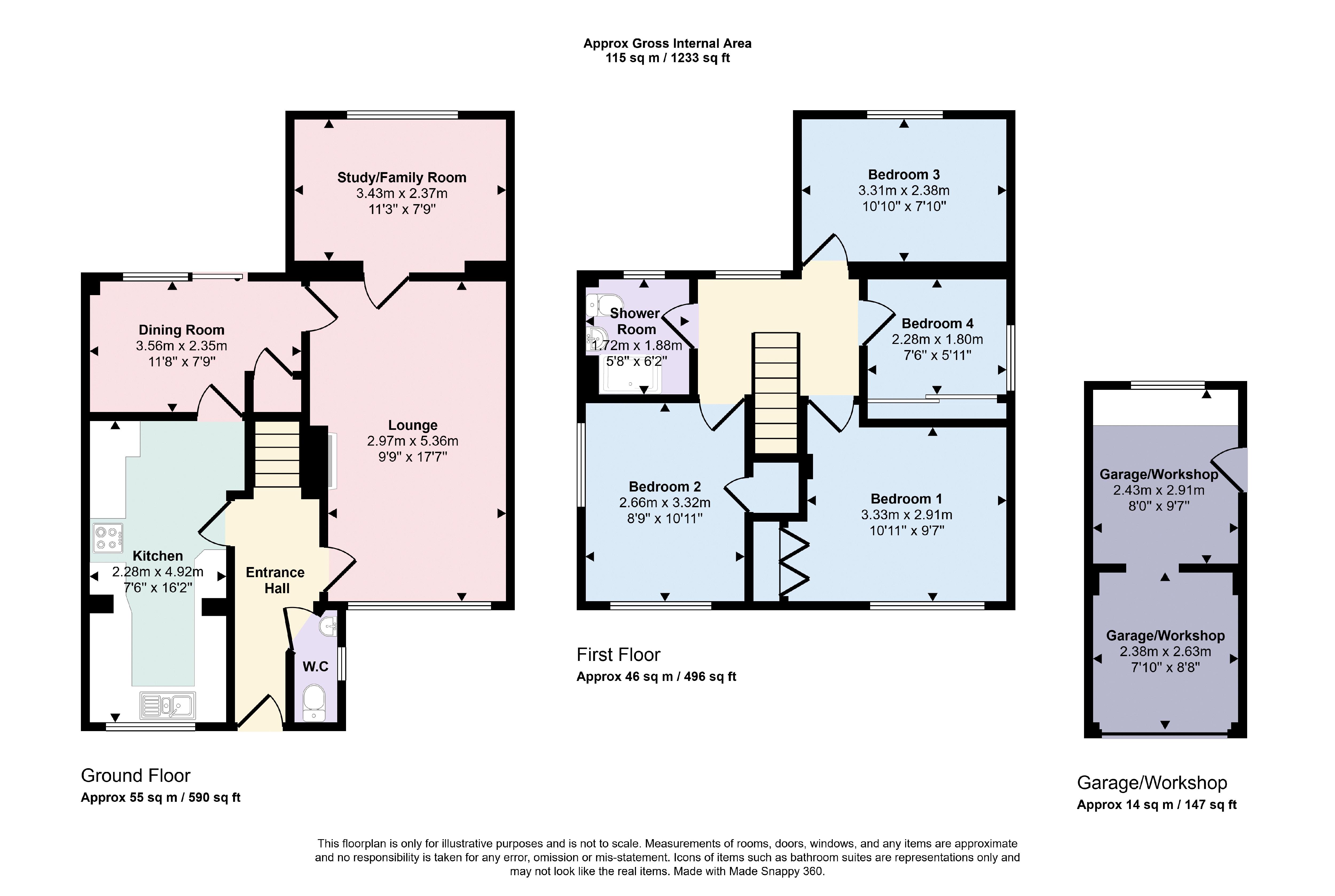 Hollis Way, Trowbridge floorplan