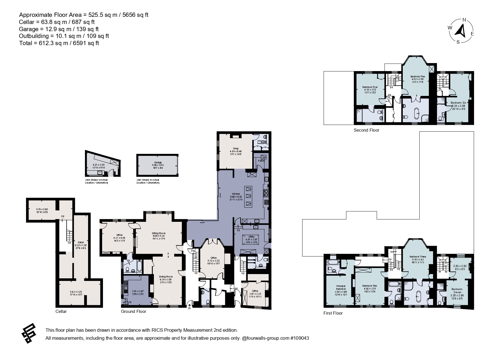 Paradise House, 86-88, Holloway, Somerset floorplan
