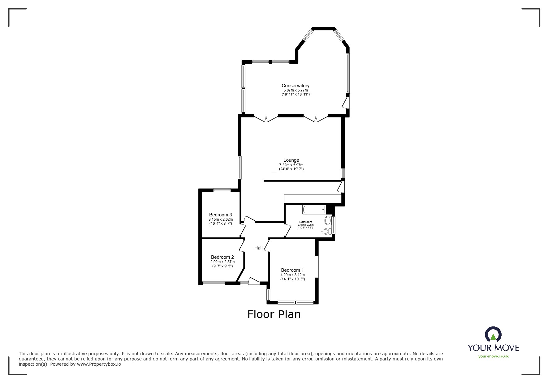 95, Edendale Road, Bexleyheath floorplan