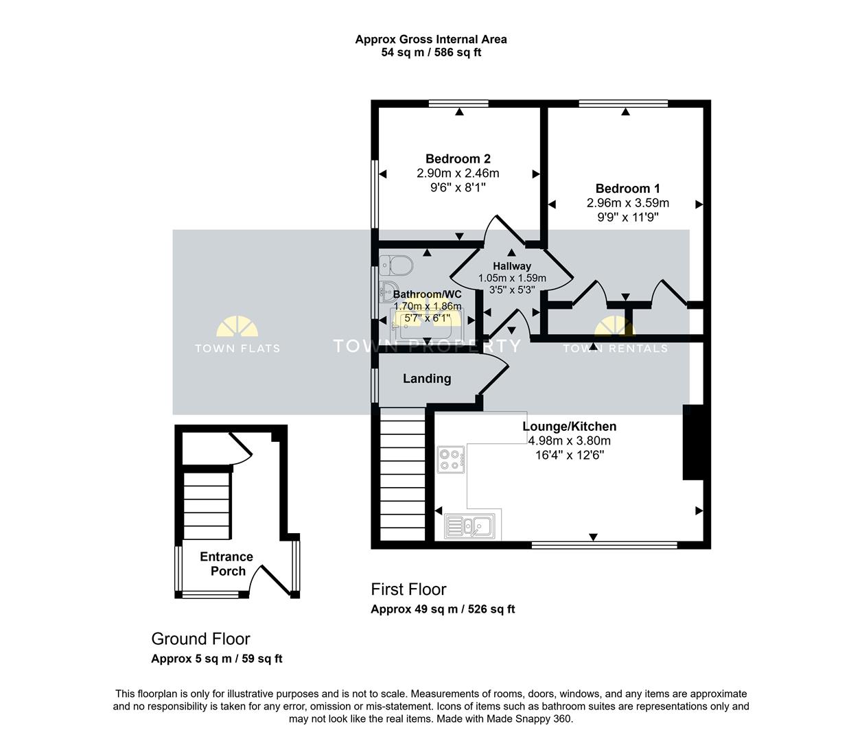 Port Road, Eastbourne floorplan