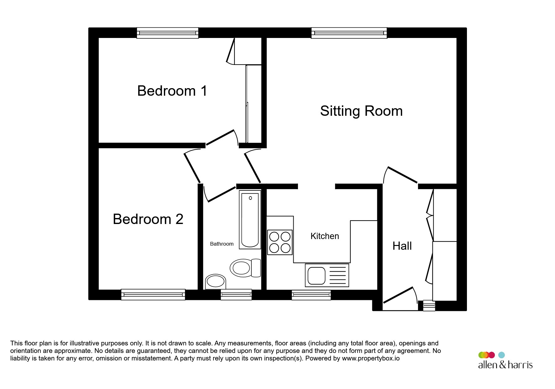 2, Kirby House, Corsham floorplan
