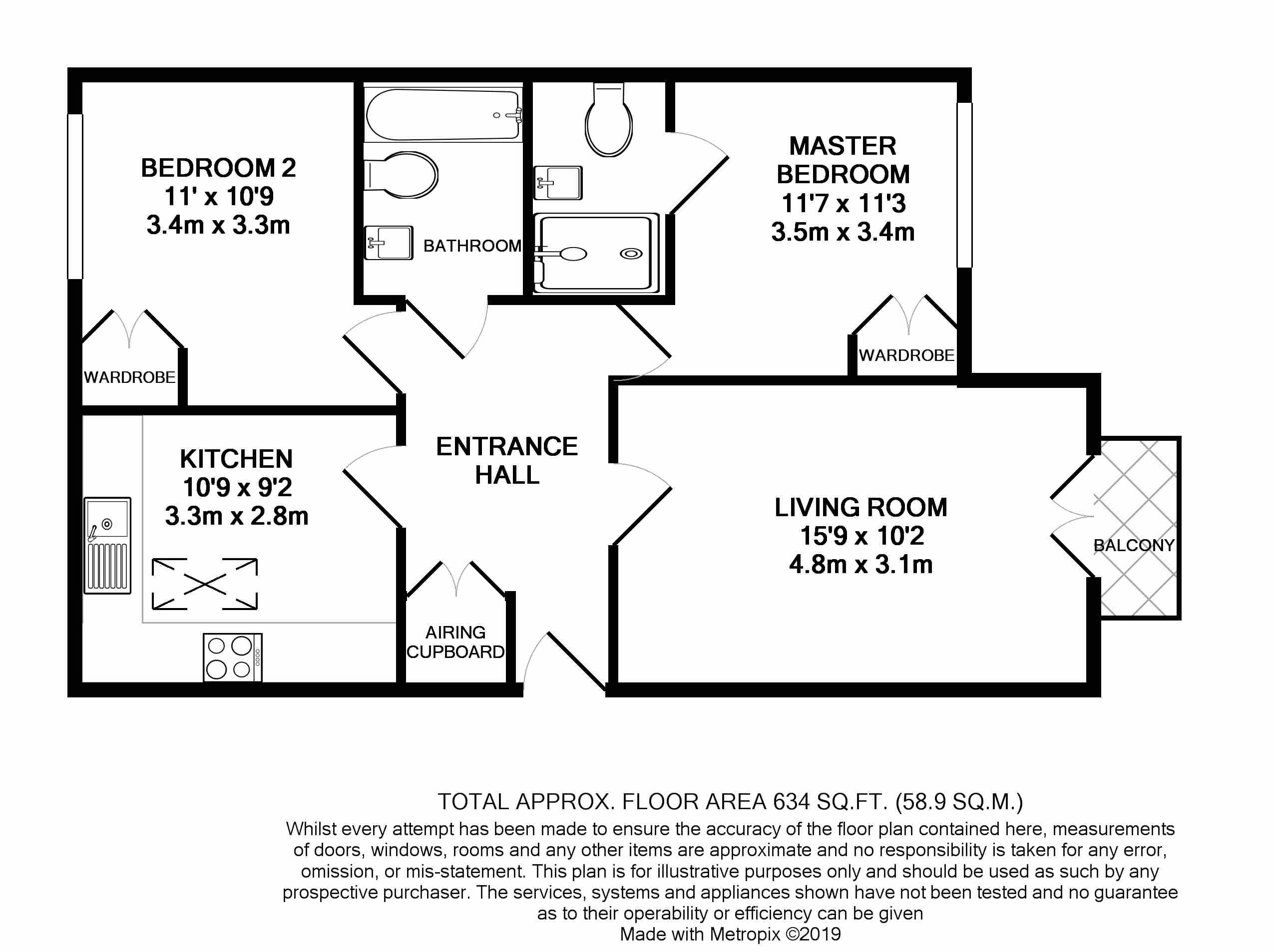 2 Bedrooms Flat for sale in Old College Road, Newbury RG14