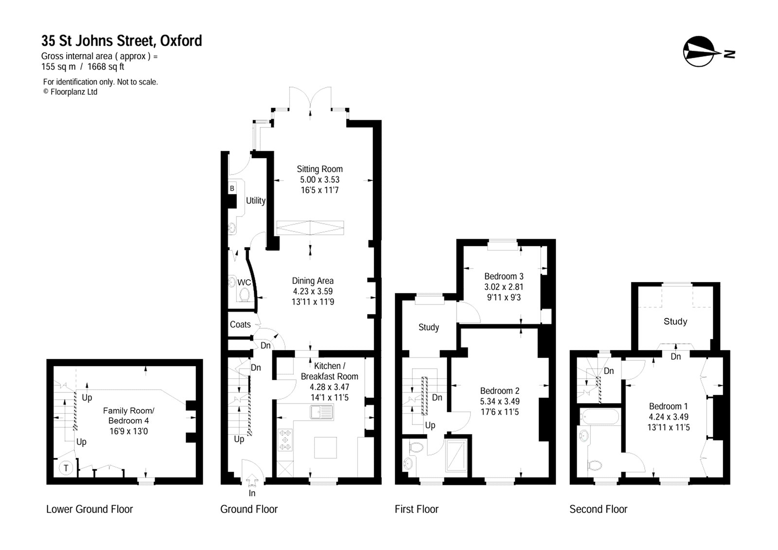 35, St. John Street, Oxford floorplan