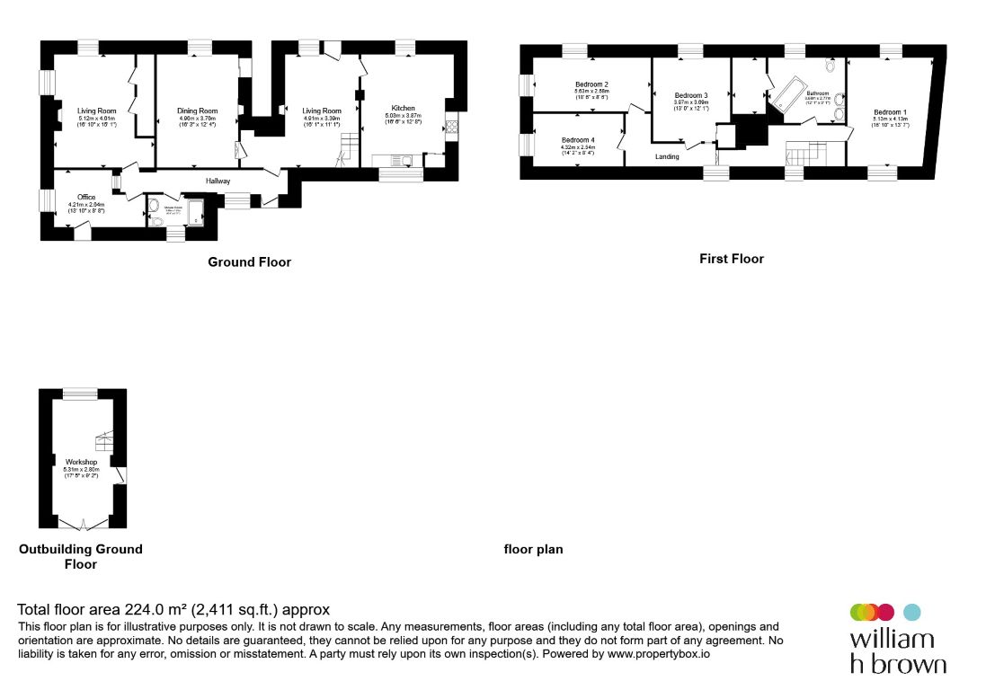 Mill Street, St. Osyth, Clacton-on-Sea, Essex, CO16 floorplan