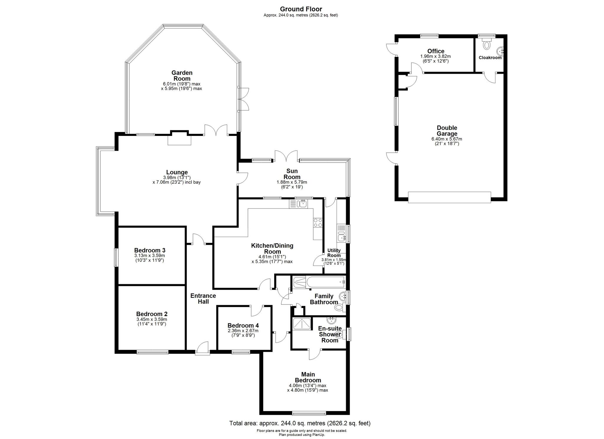 May Lodge, Stonegate, Gedney floorplan