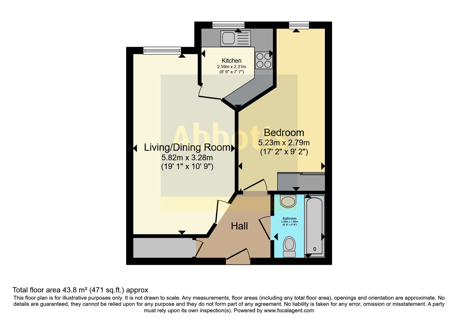36 Edwards Court,, Queens Road, Norfolk floorplan