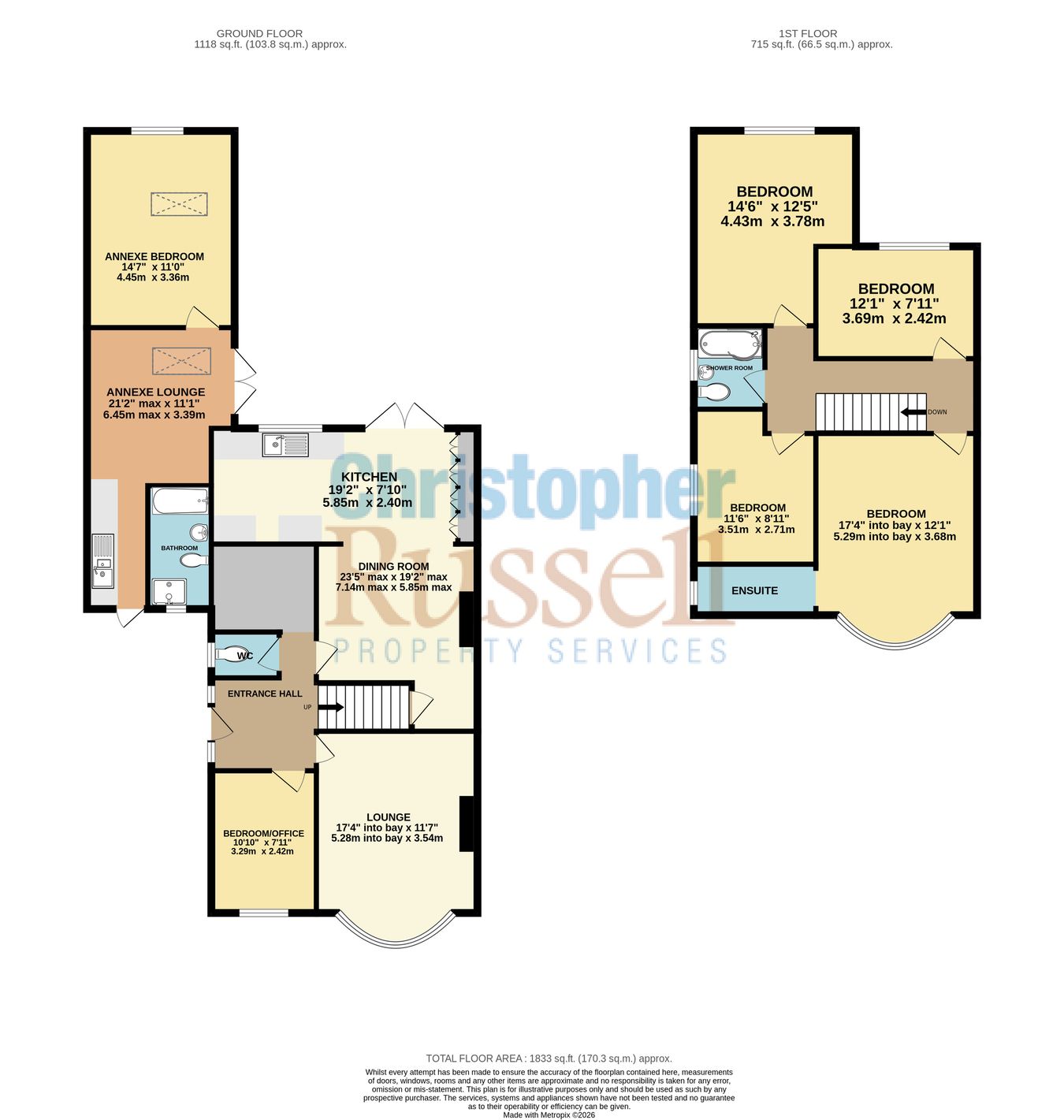 81, Marlborough Park Avenue, Sidcup floorplan