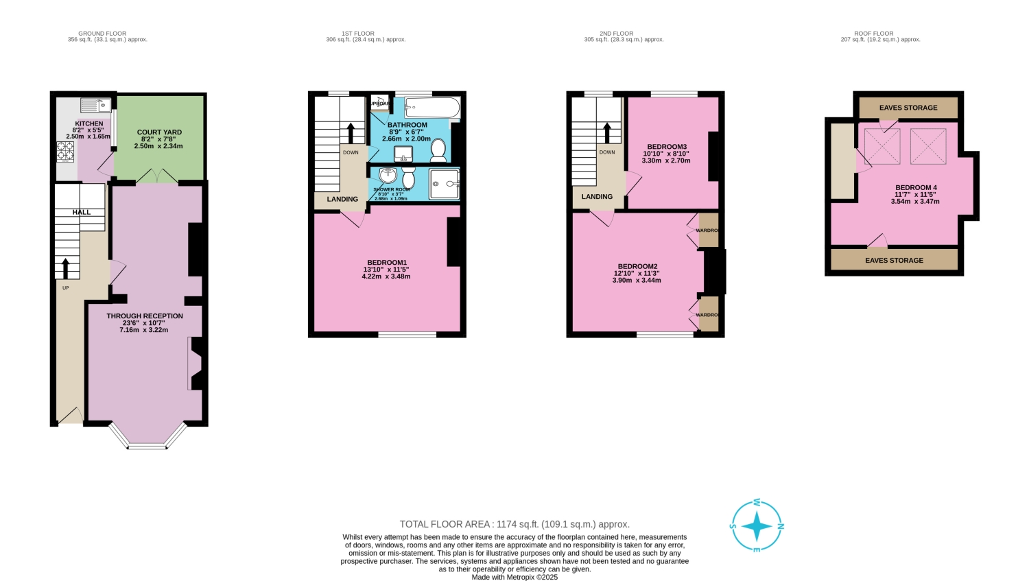 22, Over Street, Brighton floorplan
