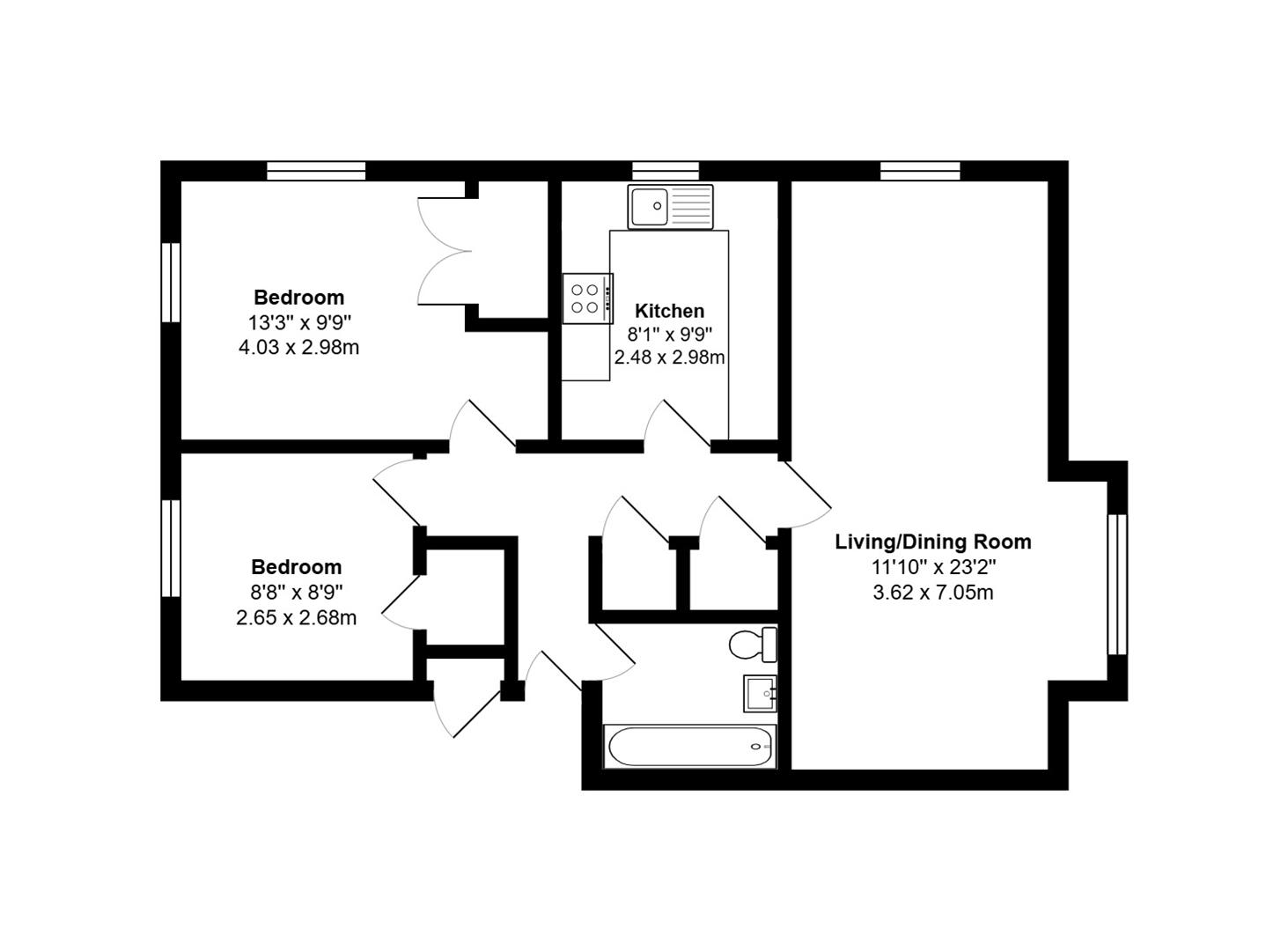 5, Thornfield Green, Blackwater floorplan