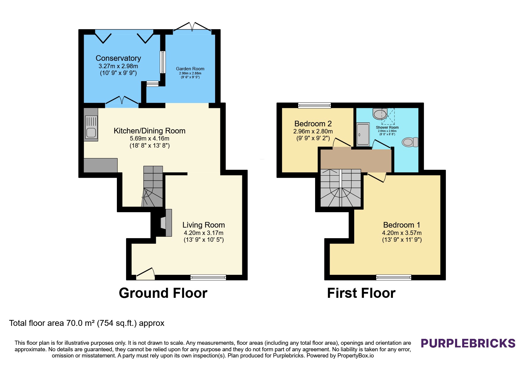 105, High Street, Cambridge floorplan