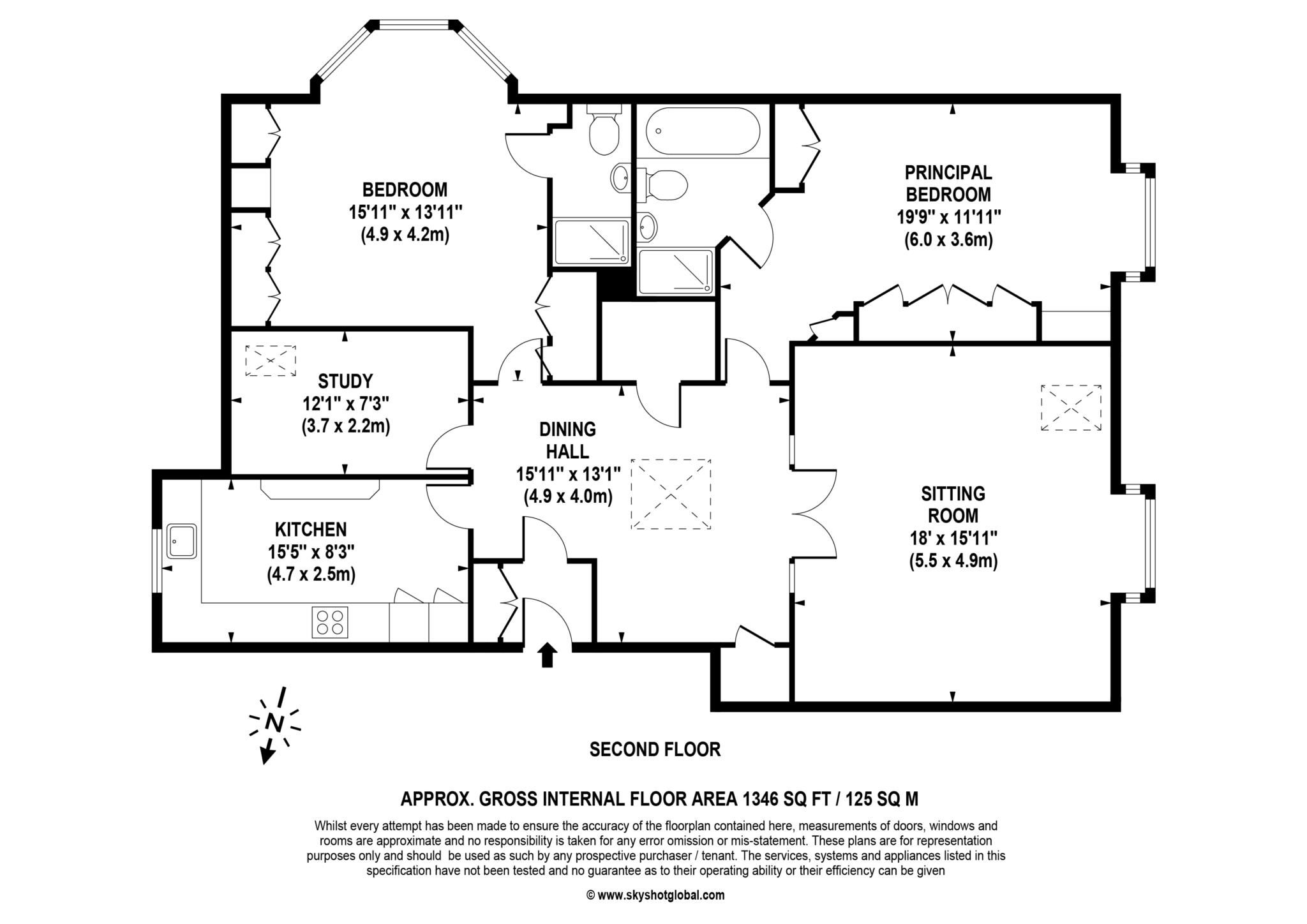 5 Bramley Grange, Horsham Road, Guildford floorplan