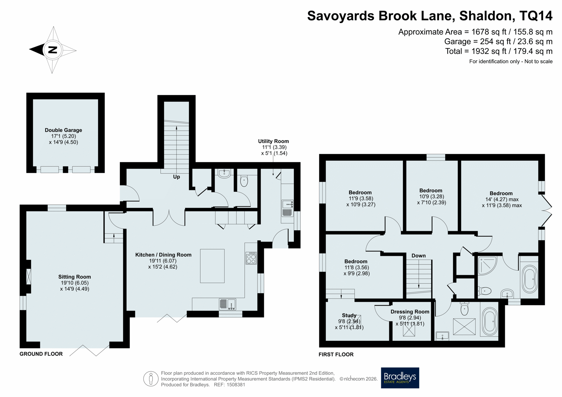 Savoyards,, Brook Lane, Shaldon floorplan