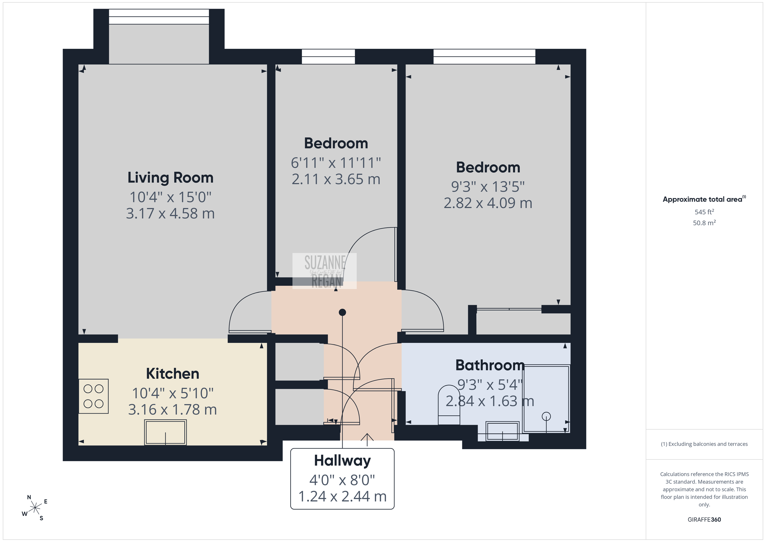 32 St. Catherines Lodge, Coventry floorplan