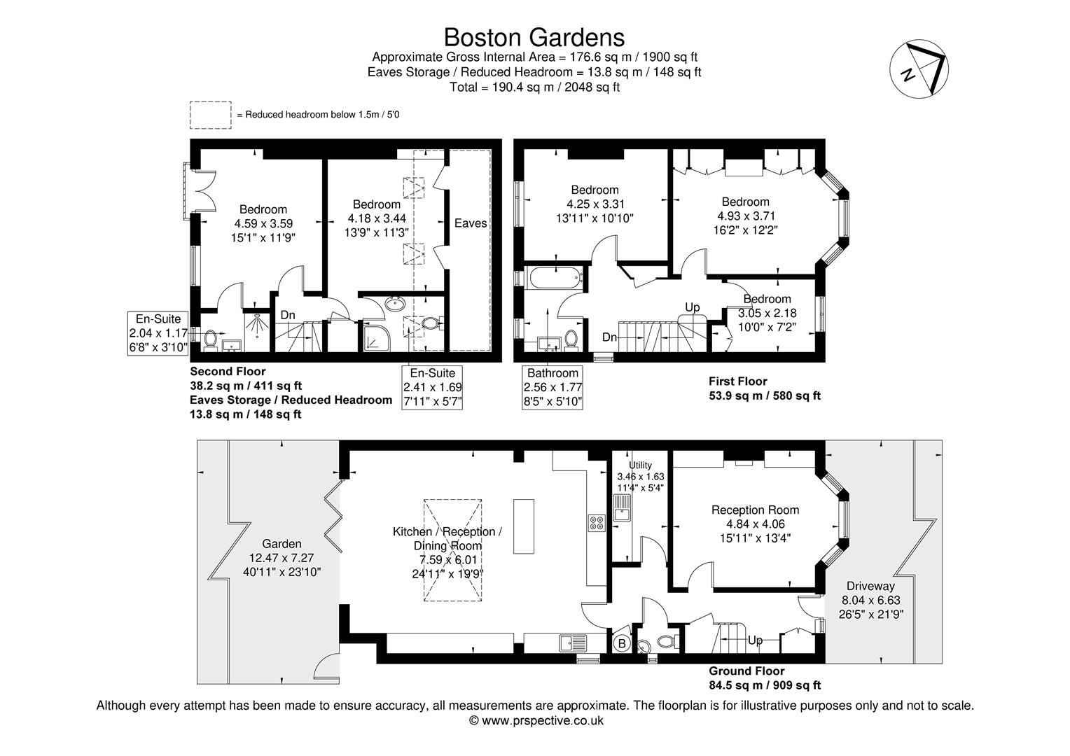 57, Boston Gardens, Brentford floorplan