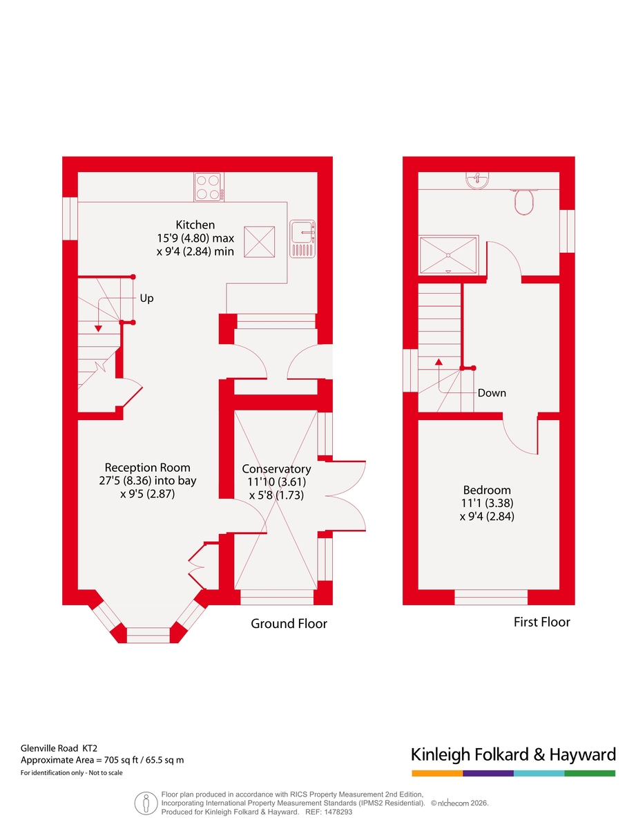 23, Glenville Road, Surrey floorplan