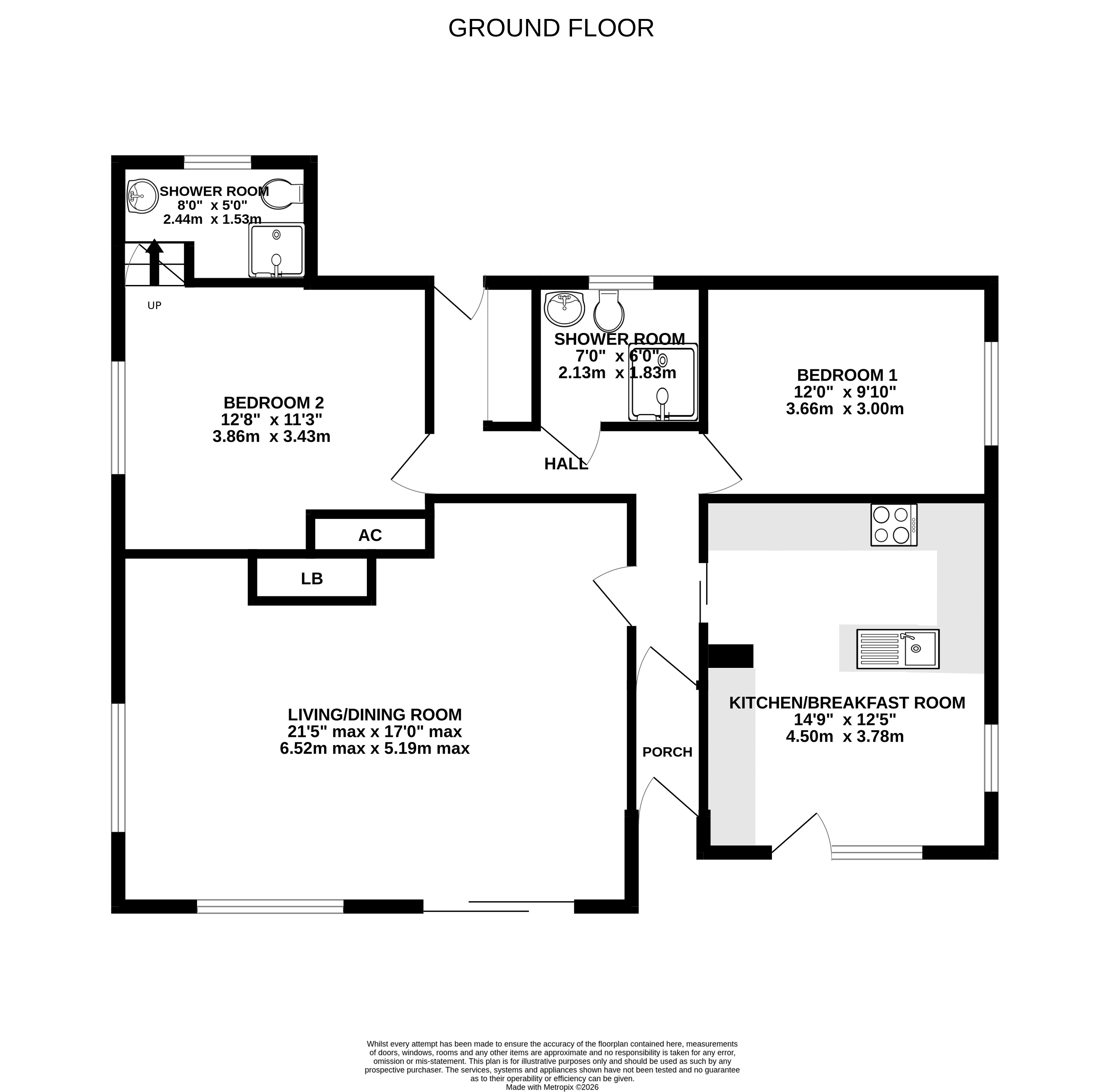 Hunters End Silver Street, Milverton Taunton Somerset, Taunton floorplan