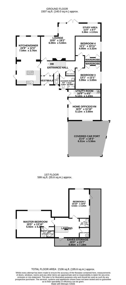 Grianane, Groves Road, Douglas floorplan