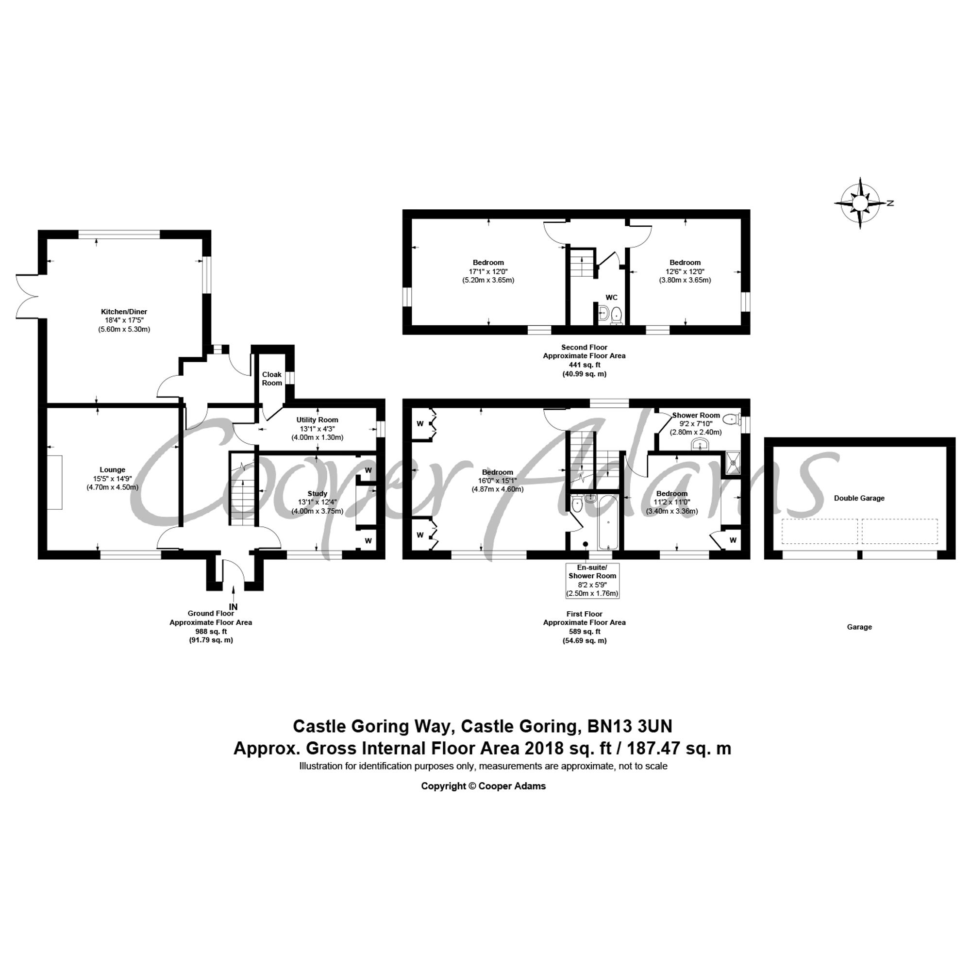 14 Castle Goring Way, Worthing floorplan