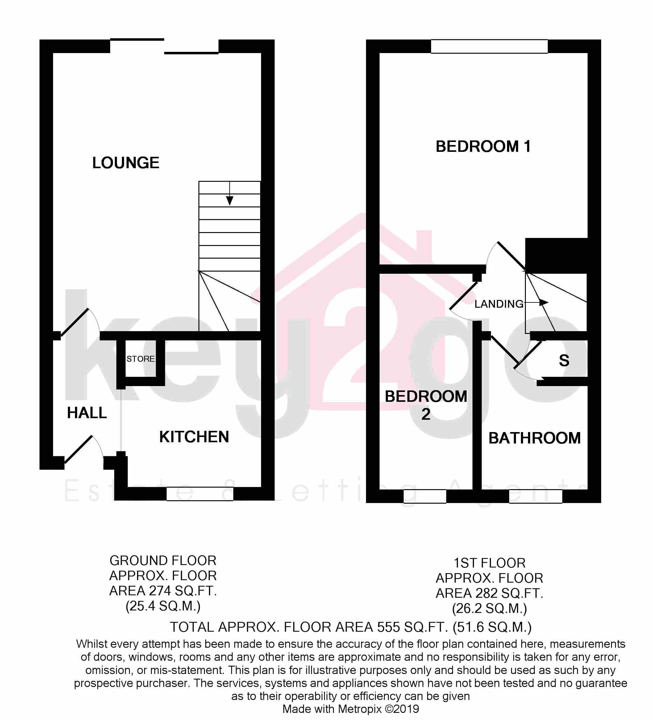 2 Bedrooms Terraced house to rent in Hall Meadow Drive, Halfway, Sheffield S20